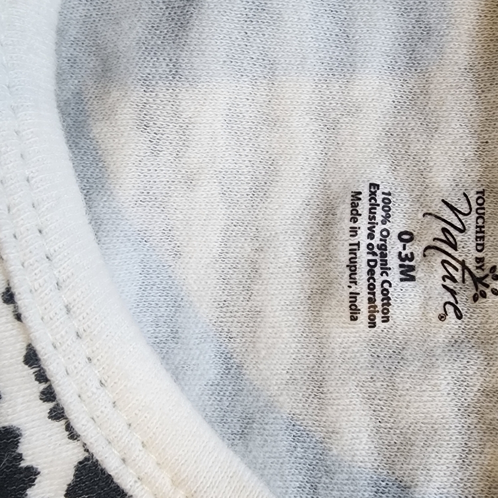 0-3 mo touched by nature organic cotton dresses